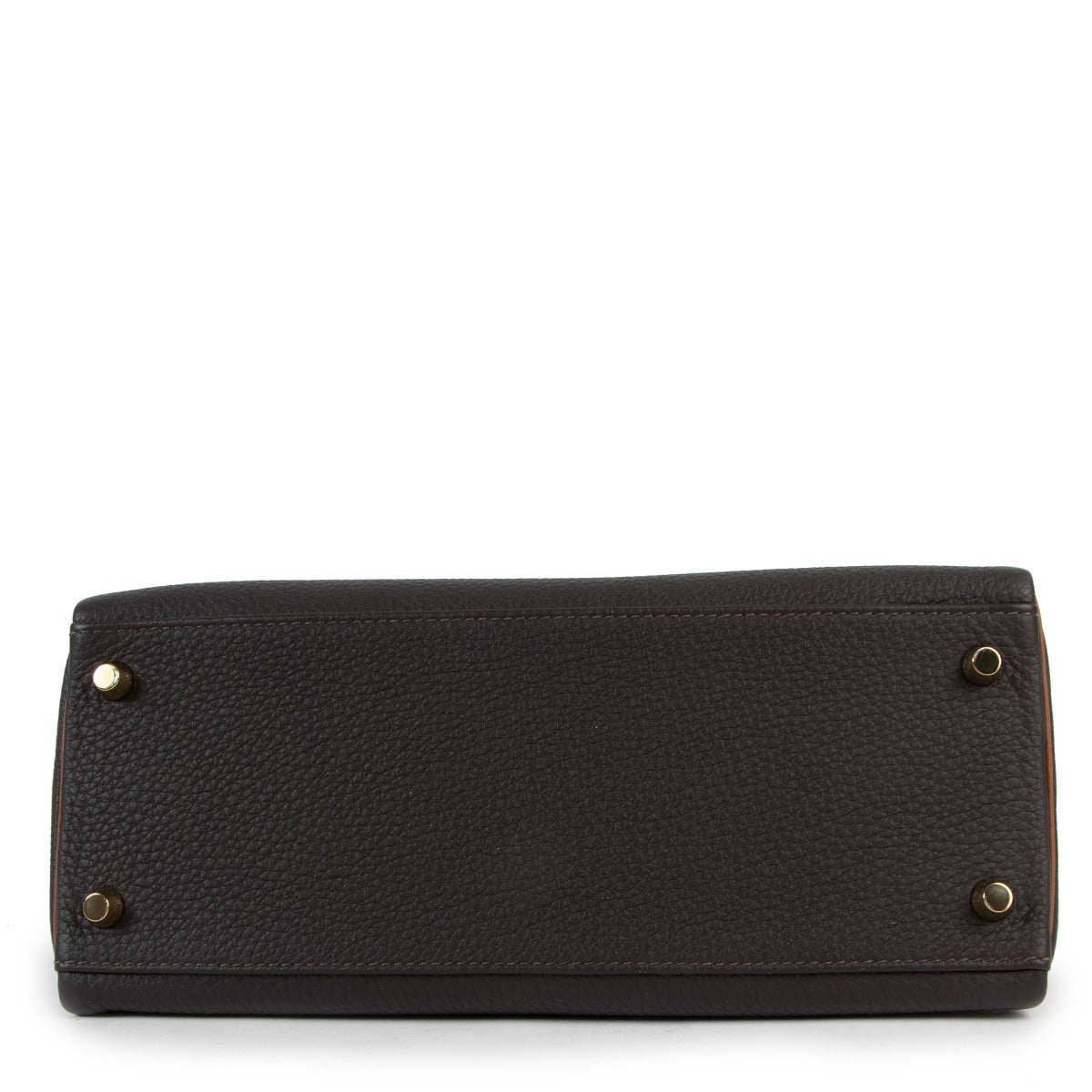 hermes kelly 28 logo stamp tweedehands Kelly luxe designer vintage