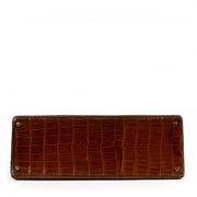 vintage hermes kelly 35 Porosus