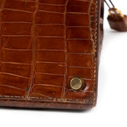 Hermès Kelly 35 Crocodile Porosus Miel GHW