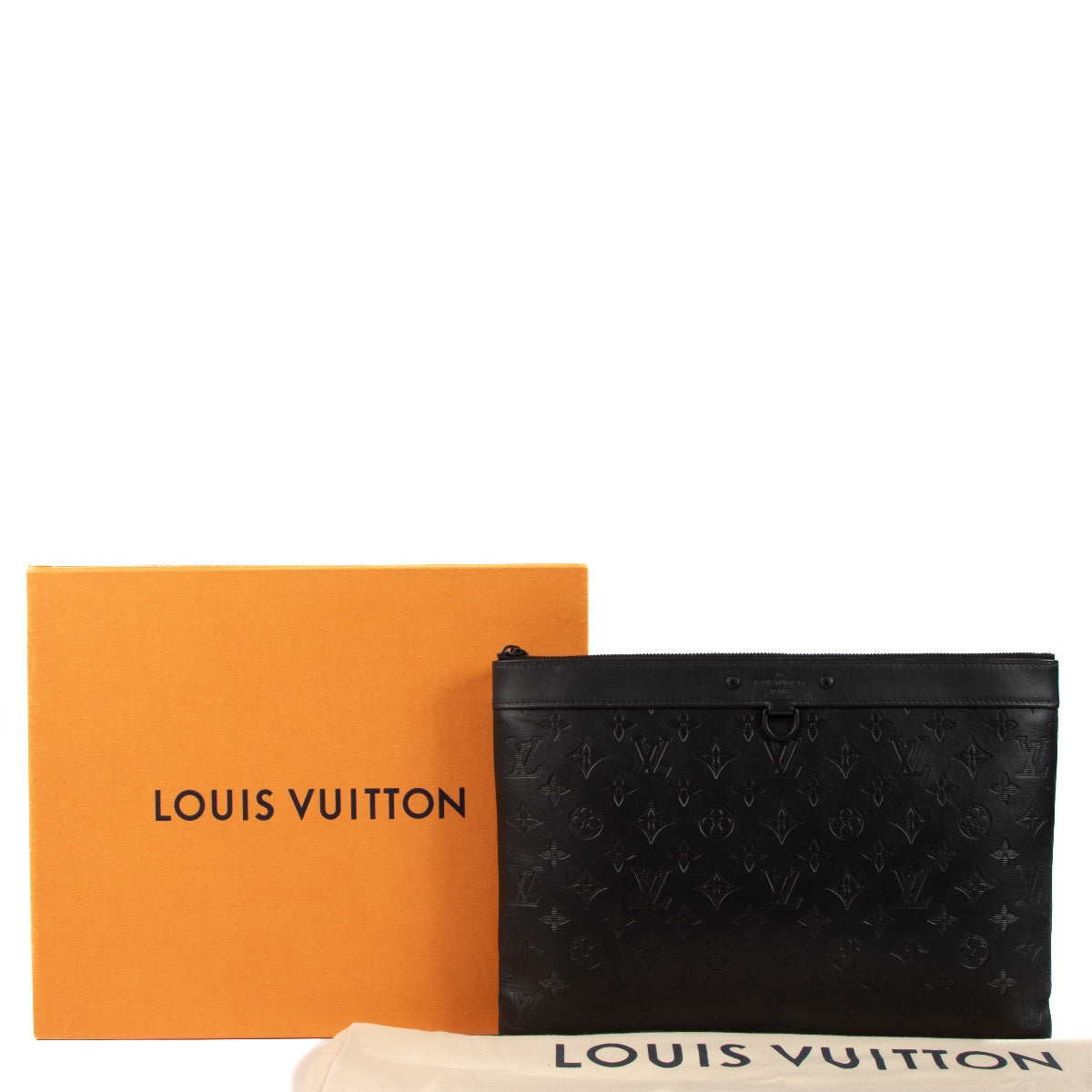 shop 100% authentic second hand Louis Vuitton Black Discovery Clutch on Labellov.com