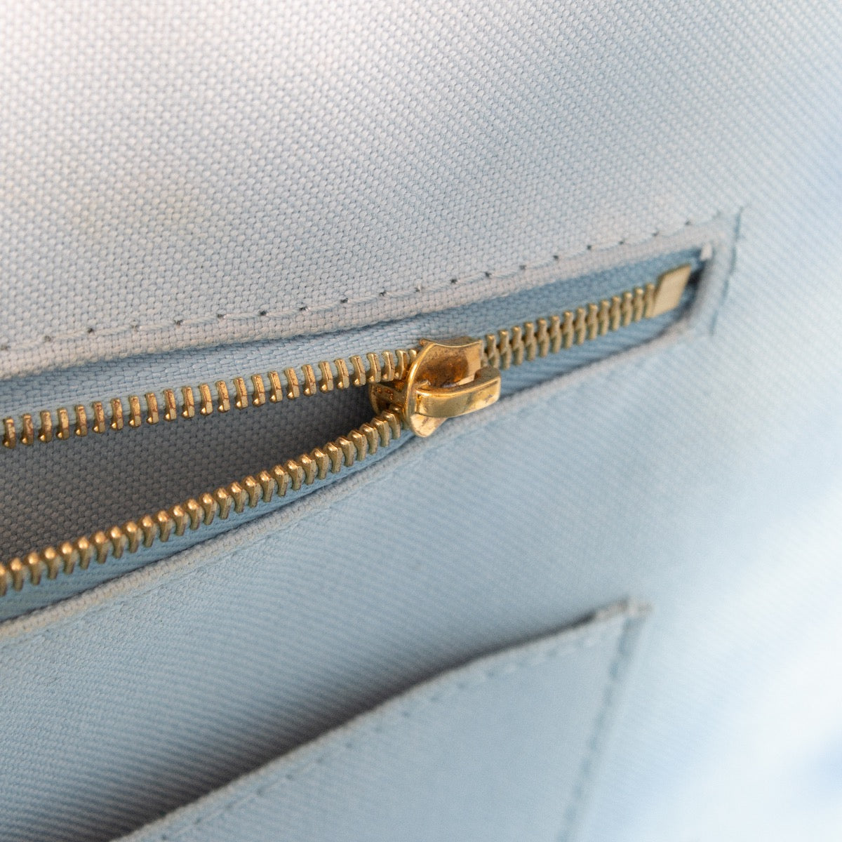 Louis Vuitton Blue Onthego GM Puerto Banus