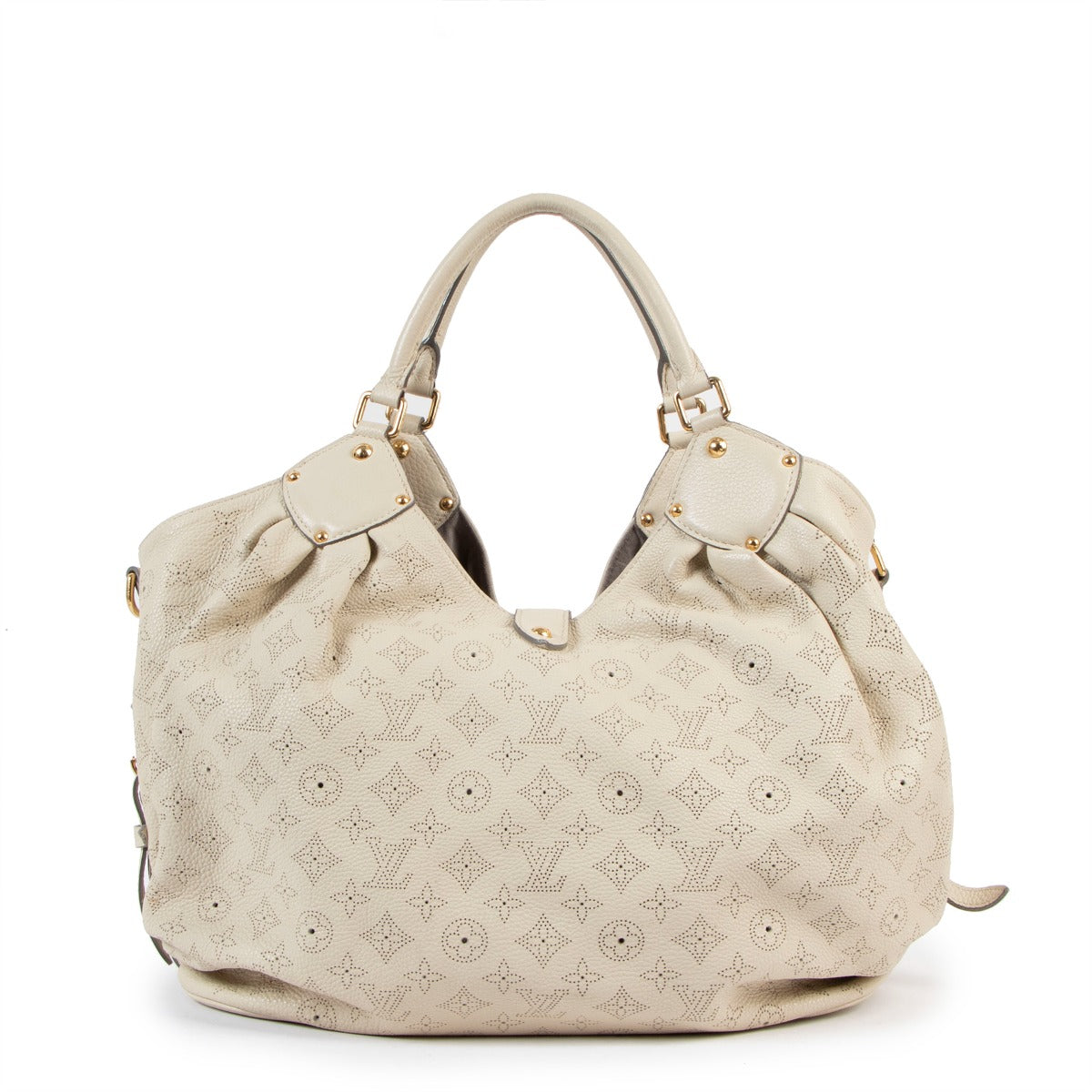 Louis Vuitton Mahina Perforated Monogram Large Hobo Bag