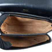 Buy online an authentic second hand Delvaux Black Vintage Heureux Crossbody in preloved condition at Labellov in Antwerp.