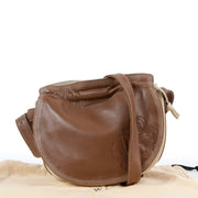 authentic second hand Loewe Vintage Anagram Lambskin Crossbody Bag at Labellov