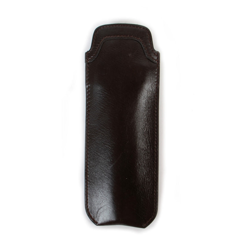 Delvaux Brown Leather Pen Holder
