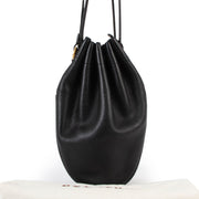 Shop safe online 100% authentic Second hand Delvaux Tabarin Navy Blue Bucket Bag at Labellov in Antwerp