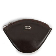 Second hand vintage Delvaux Peche Café Jumping Leather Coin Purse at Labellov