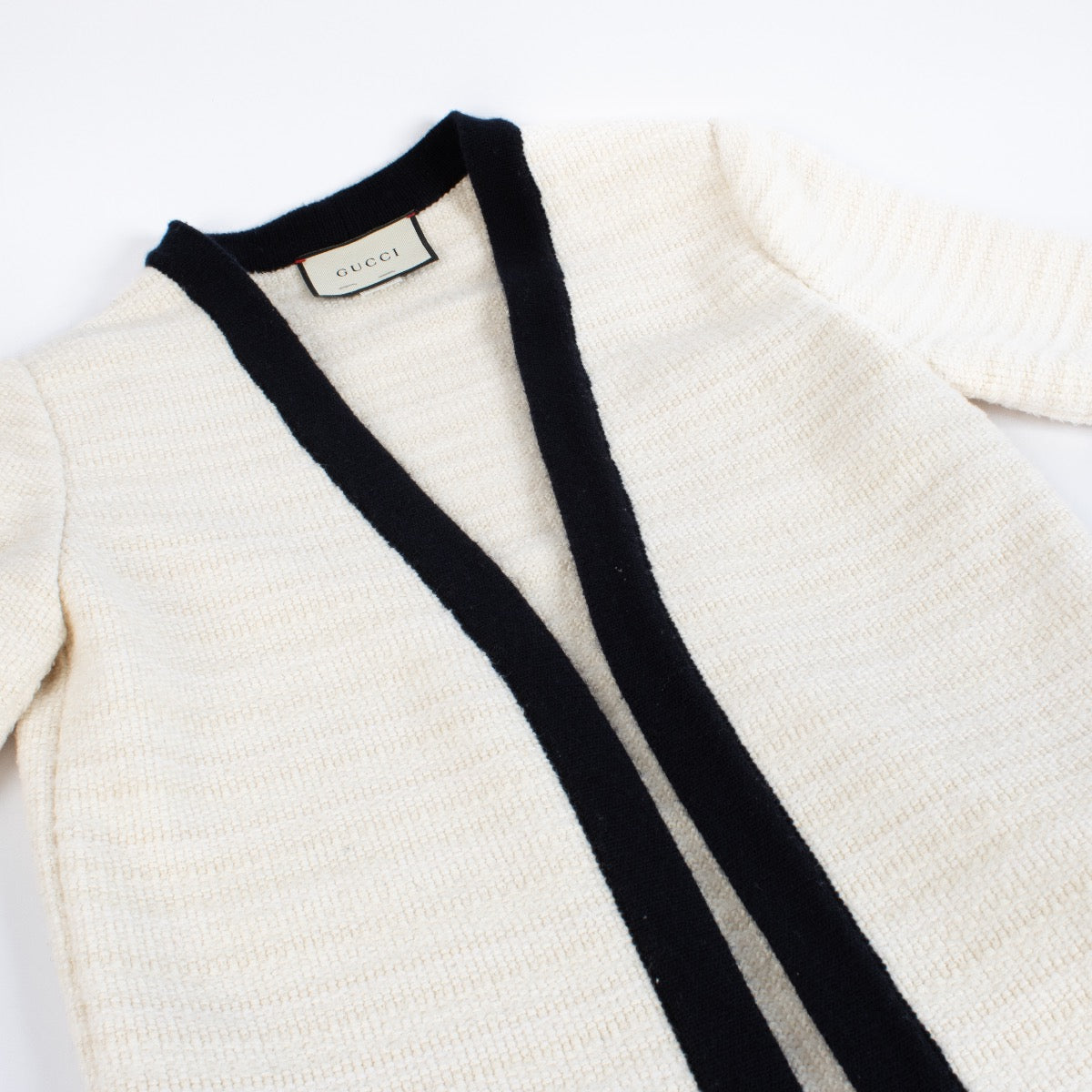 Gucci Witte Open Cardigan - Maat M