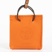 shop 100% authentic second hand Hermès Orange Shopping Bag Charm on Labellov.com