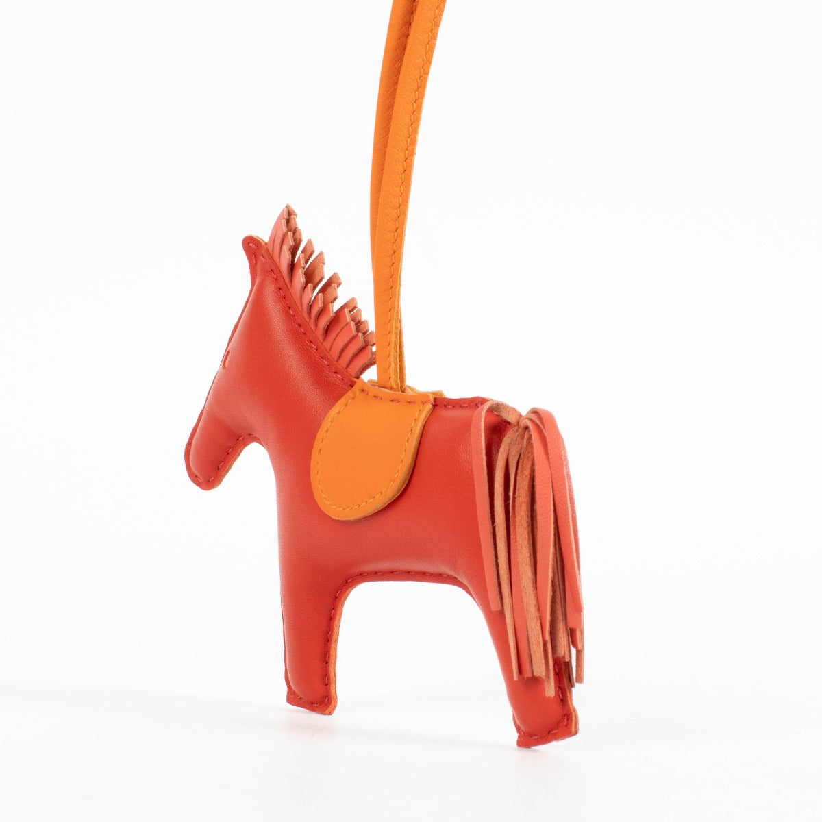 Hermès Red Rodeo MM Charm