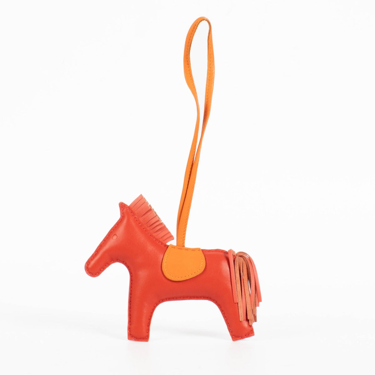 Hermès Red Rodeo MM Charm