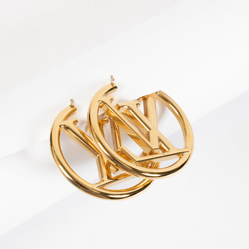 Louis Vuitton Louise Hoop Earrings