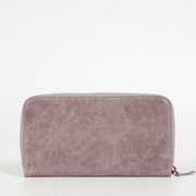 Shop this authentic Balenciaga Motorcross Giant Continental Purple Wallet pre-loved on Labellov.com