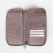 Shop this authentic Balenciaga Motorcross Giant Continental Purple Wallet pre-loved on Labellov.com