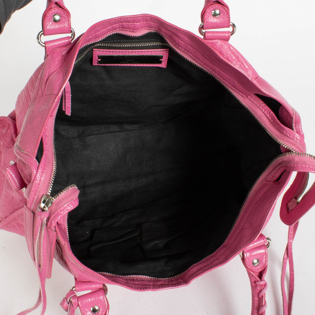 Shop this authentic Balenciaga Pink City Bag pre-loved on Labellov.com