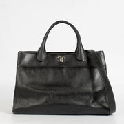 Shop this authentic Chanel Black Caviar Leather Large Shopper Tote pre-loved on Labellov.com