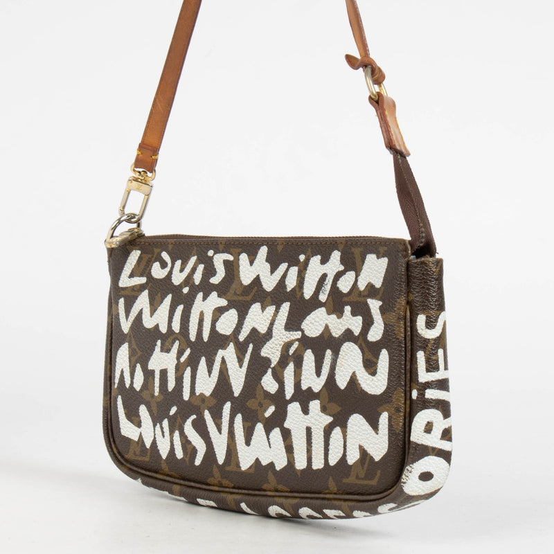 Shop this authentic Louis Vuitton Monogram Limited Graffiti Top handle pre-loved on Labellov.com