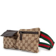 Gucci GG Canvas Web Mini Belt Bag