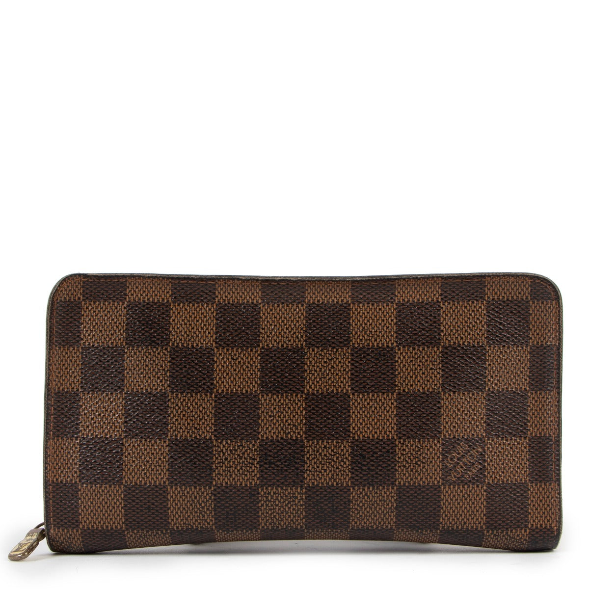 Second hand Vintage Louis Vuitton 2002 Zippy Wallet Damier Ebene at Labellov.com