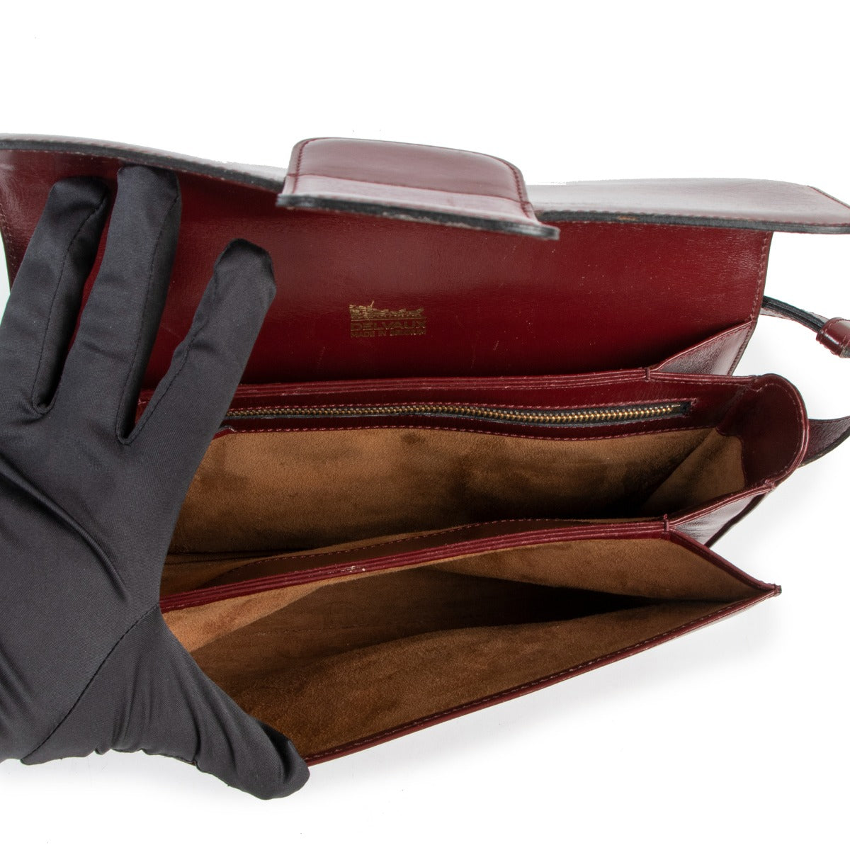 Delvaux Bourgogne Burgundy Shoulder Bag