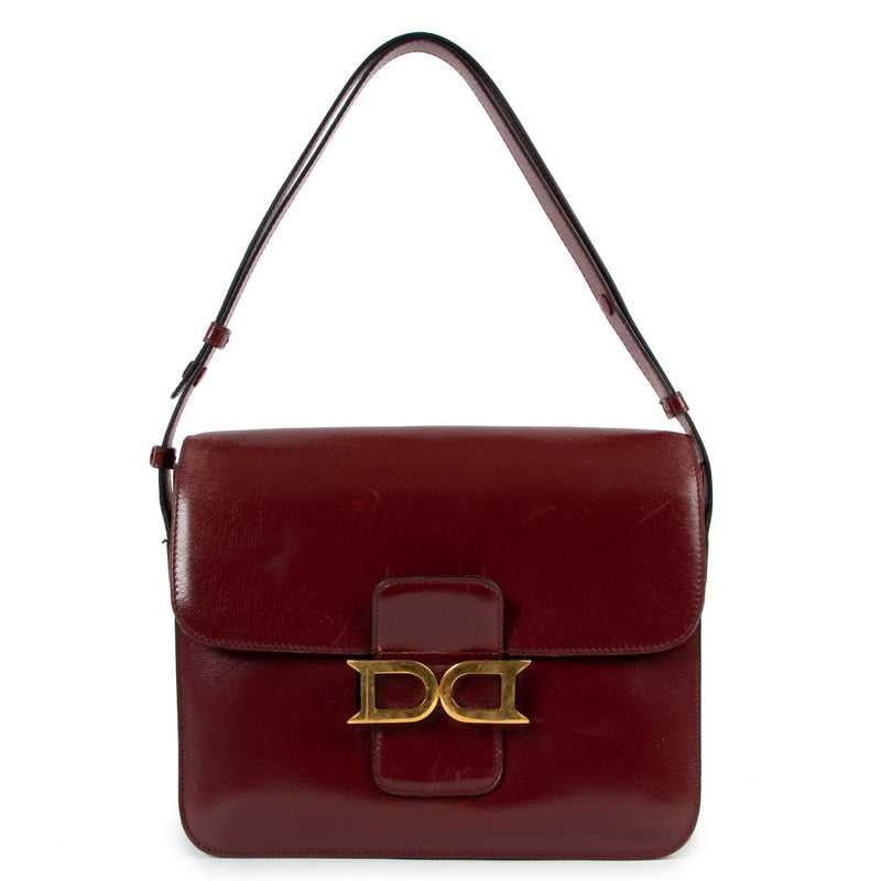 Delvaux Bourgogne Burgundy Shoulder Bag