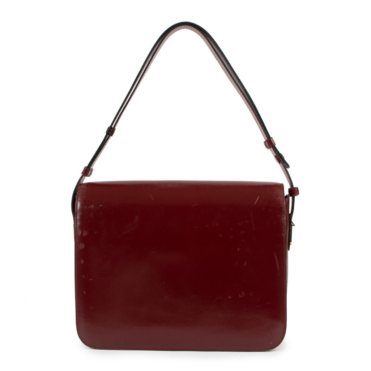 Delvaux Bourgogne Burgundy Shoulder Bag