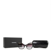 Chanel 5377 Spring/Summer 2017 Black Butterfly Runway Sunglasses