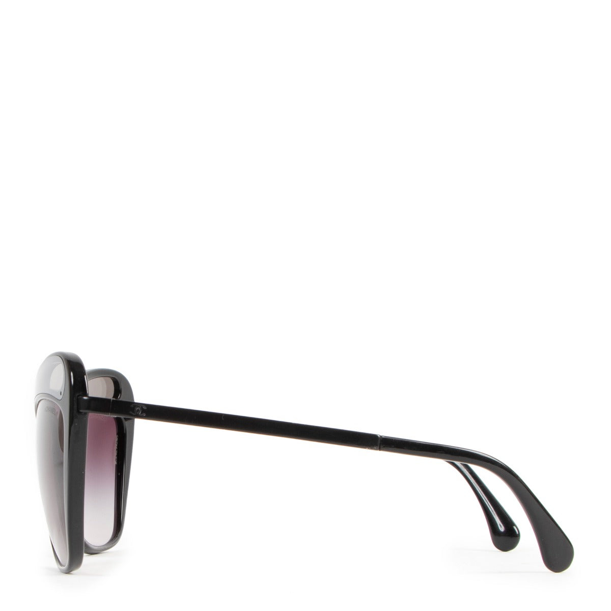 Chanel Spring/Summer 2017 Black Butterfly Runway Sunglasses