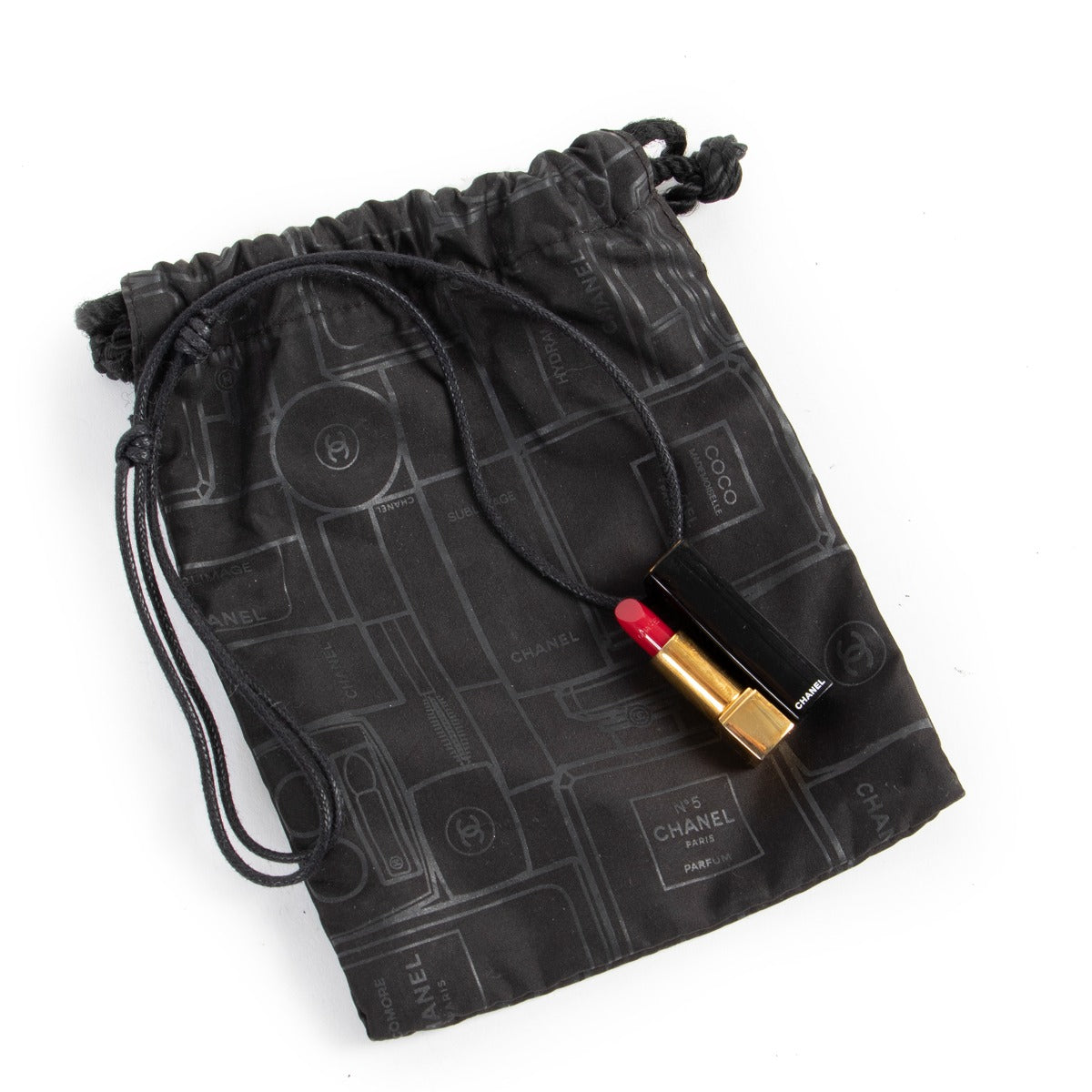 Chanel Allure Lipstick Pendant Necklace VIP Gift