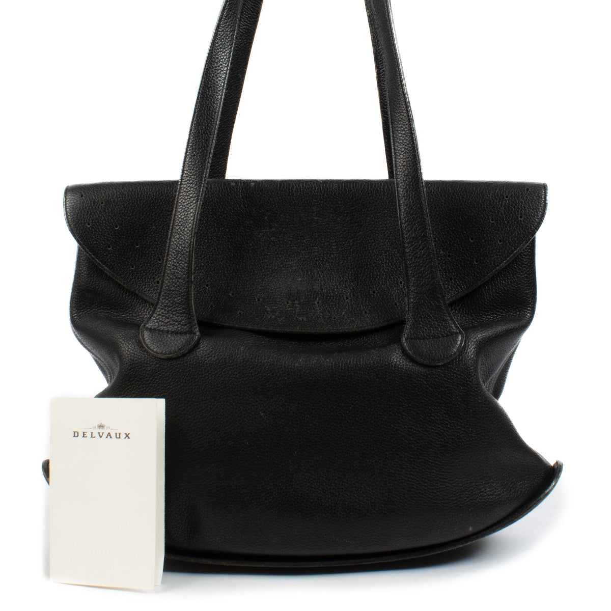 shop 100% authentic second hand Delvaux Black Mémoire Shoulder Bag on Labellov.com