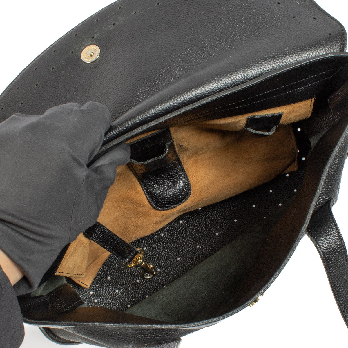 shop 100% authentic second hand Delvaux Black Mémoire Shoulder Bag on Labellov.com
