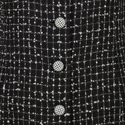 Second hand Chanel Spring 2009 Matrass Lamé Flower Tweed Dress P35386 at Labellov