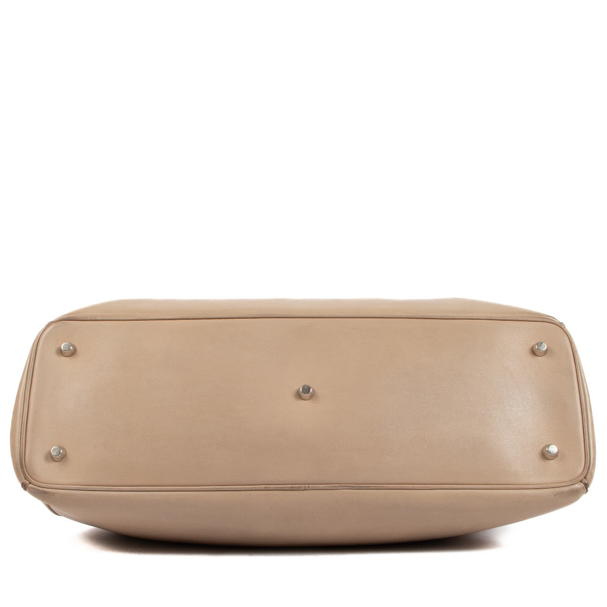 Shop 100% authentic secondhand Christian Dior Taupe Leather Diorissimo XL Top Handle on Labellov.com