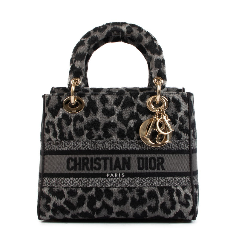 Christian Dior Lady Dior D-lite Medium Mizza Embroidery