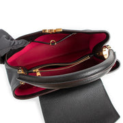 Louis Vuitton Capucines MM Taurillon Black Top Handle Bag