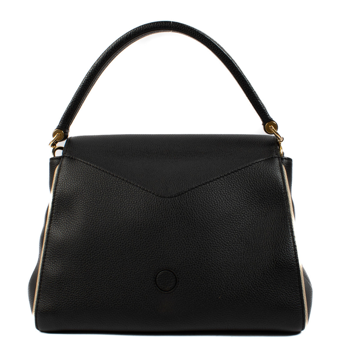 Louis Vuitton Zwarte Taurillon/Monogram Double V Tas