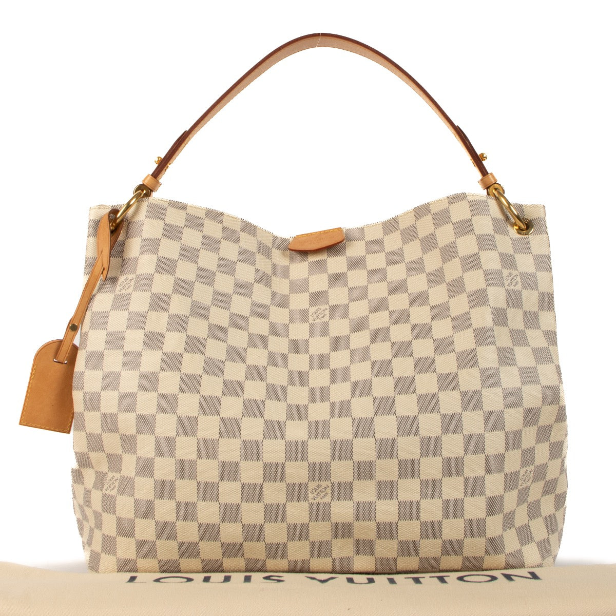 Shop 100% authentic second-hand Louis Vuitton Damier Azur Graceful MM Bagon Labellov.com