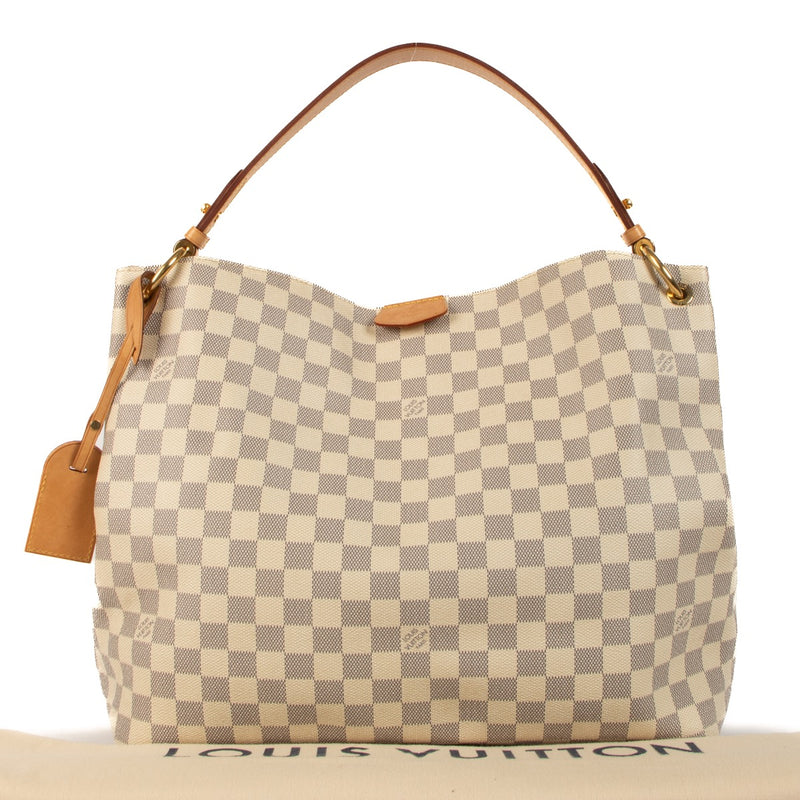 Shop 100% authentic second-hand Louis Vuitton Damier Azur Graceful MM Bagon Labellov.com