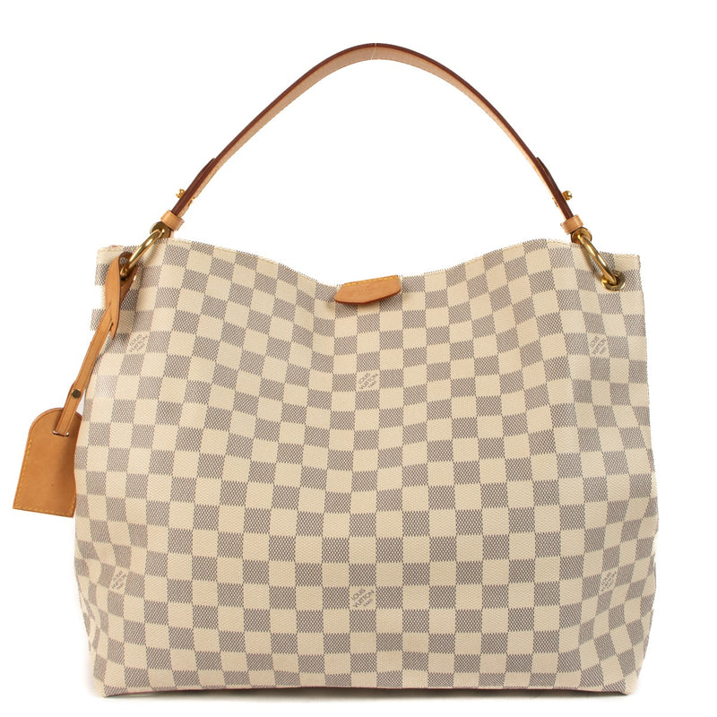 Shop 100% authentic second-hand Louis Vuitton Damier Azur Graceful MM Bagon Labellov.com