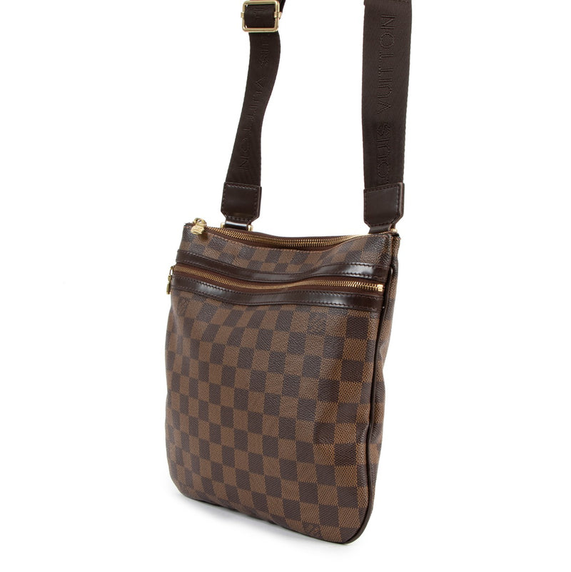 Louis Vuitton Pochette Bosphore Damier Ebene Canvas