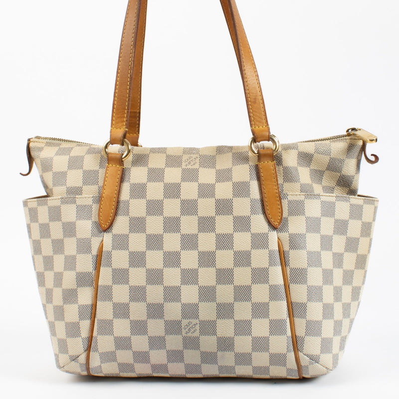 Louis Vuitton Monogram Shoulder Bag Damier Azur
