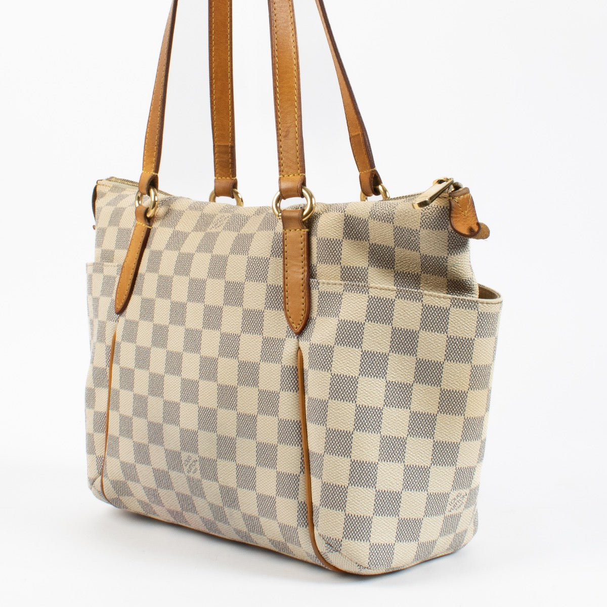 Louis Vuitton Monogram Shoulder Bag Damier Azur