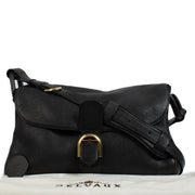shop 100% authentic second hand Delvaux Black Leather Brillant Besace Bag on Labellov.com