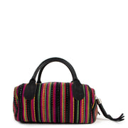 Delvaux Gelato Toile De Cuir Handbag