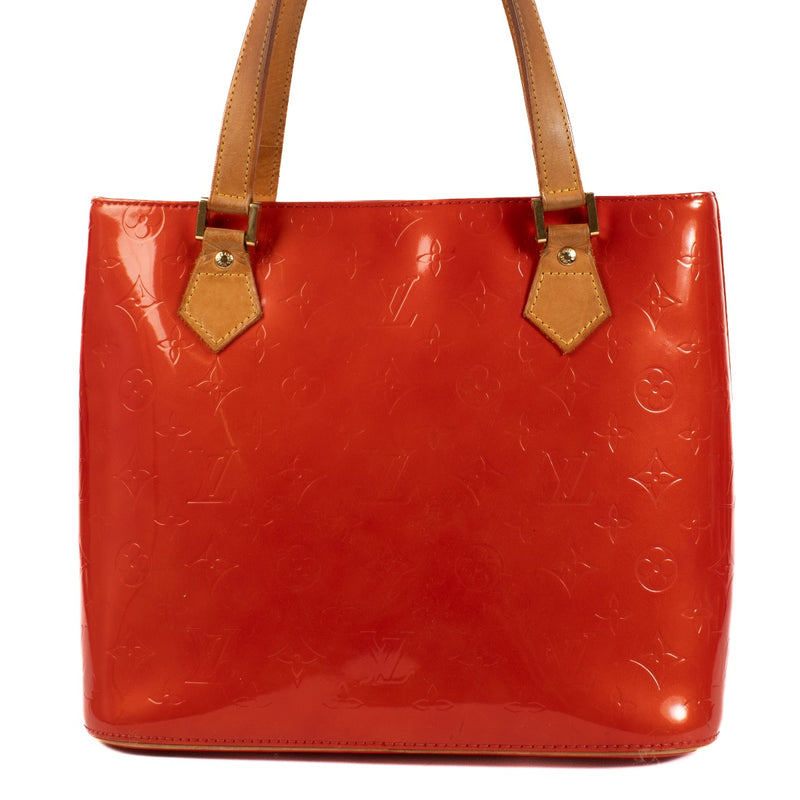 Shop 100% authentic secondhand Louis Vuitton Red Patent Houston Shoulder Bag on Labellov.com