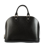 Louis Vuitton Black Epi Leather Alma PM Bag