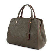 Louis Vuitton Khaki Montaigne MM Monogram Empreinte