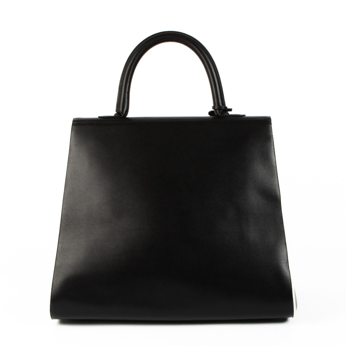 Delvaux Black/Ivory Illusion Brillant Black Edition Bag
