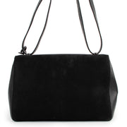 Second hand Delvaux Simplissime City Black Nubuck Shoulder Bag at Labellov