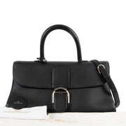 Delvaux Black Brillant East West Handbag